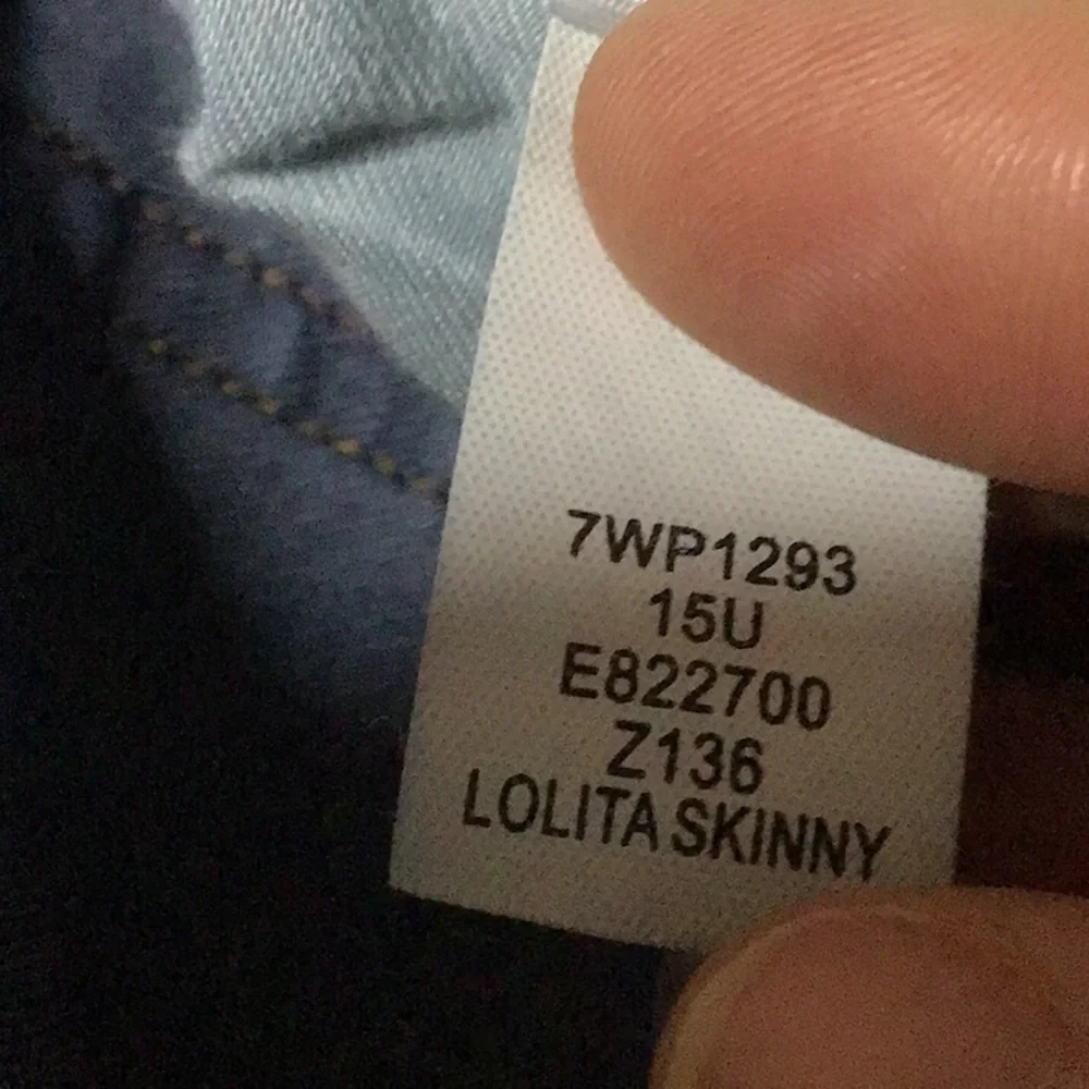 sac907 🍀Lucky Brand Low Rise Lolita Skinny Size 14 w/ 27" Inseam - Picture 6 of 9